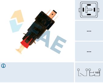 Włącznik świateł STOP FAE 24519