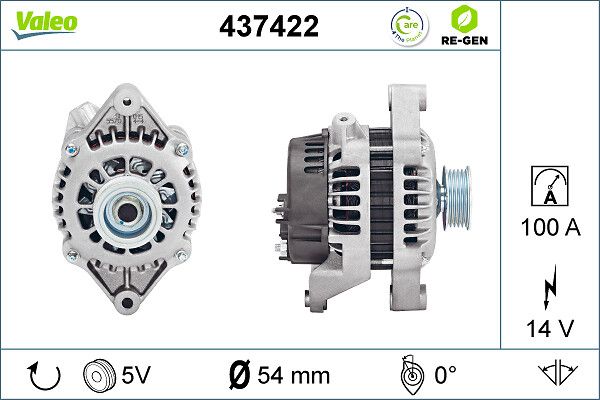 Alternator VALEO 437422