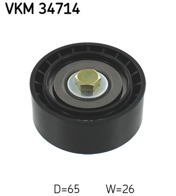 rolka kierunkowa / prowadząca, pasek klinowy zębaty SKF VKM 34714