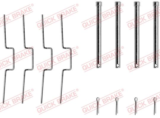 Zestaw akcesoriów, klocki hamulcowe QUICK BRAKE 109-1176