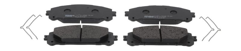 Zestaw klocków hamulcowych, hamulce tarczowe FERODO FDB5464
