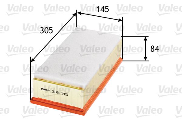 Filtr powietrza VALEO 585145