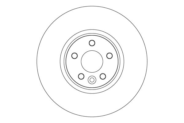 Tarcza hamulcowa TRW DF6724S