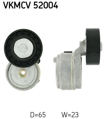 Rolka napinacza, pasek klinowy wielorowkowy SKF VKMCV 52004