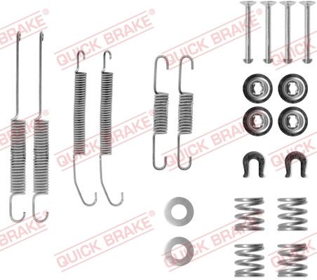 Zestaw akcesoriów, szczęki hamulcowe QUICK BRAKE 105-0718
