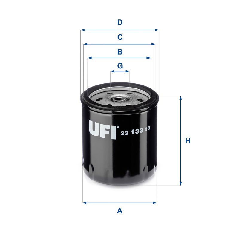 Filtr oleju UFI 23.133.00