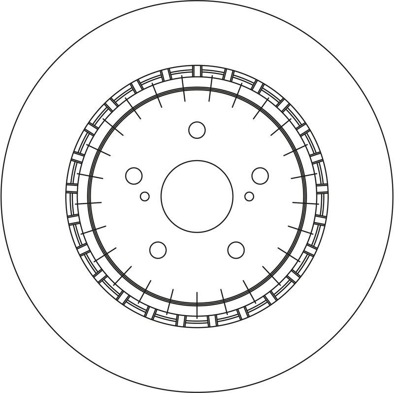Tarcza hamulcowa TRW DF4594S