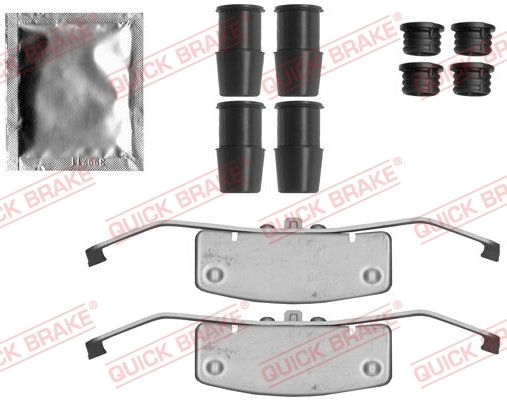 Zestaw akcesoriów, klocki hamulcowe QUICK BRAKE 109-1837