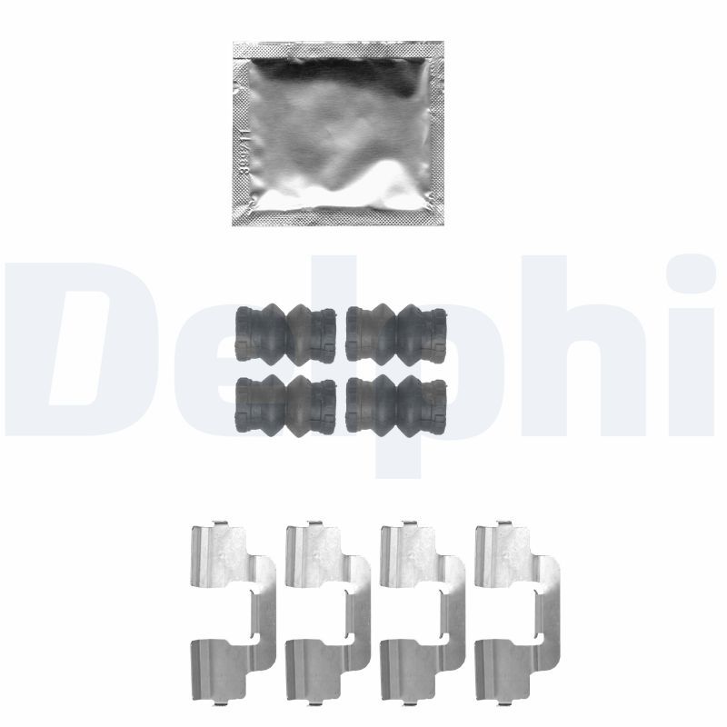 Zestaw akcesoriów, klocki hamulcowe DELPHI LX0536