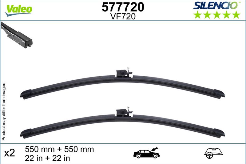 Pióro wycieraczki VALEO 577720