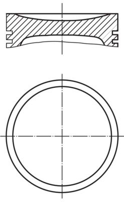 Tłok MAHLE 0039402