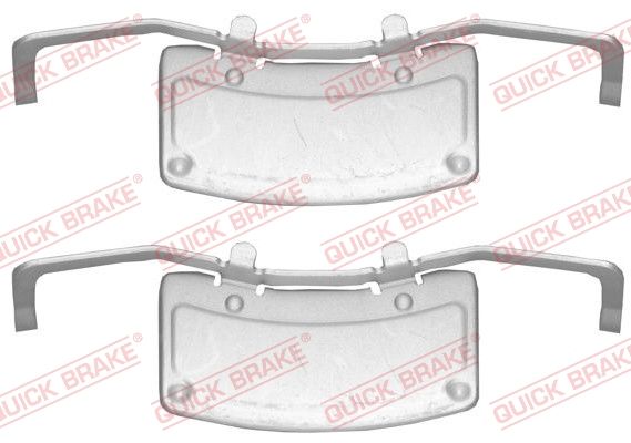 Zestaw akcesoriów, klocki hamulcowe QUICK BRAKE 109-1706