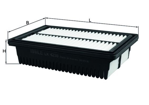 Filtr powietrza KNECHT LX 4238