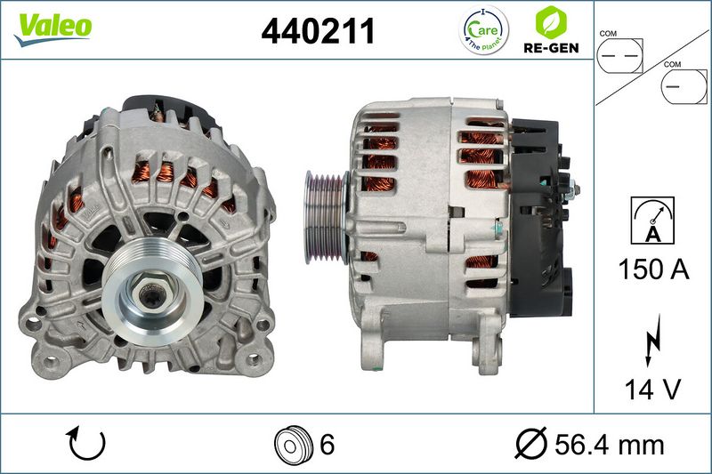 Alternator VALEO 440211