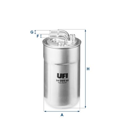 Filtr paliwa UFI 24.099.00