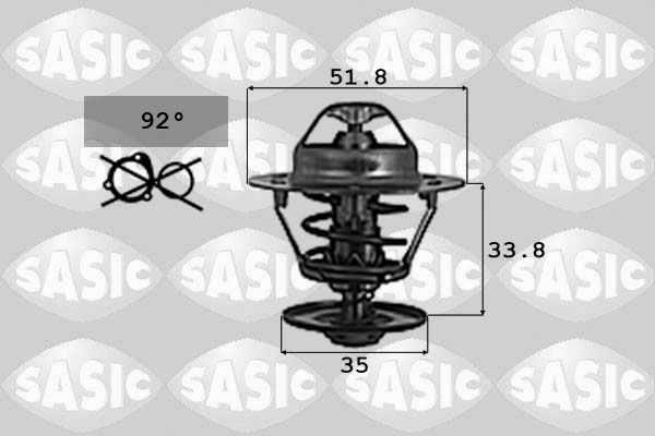 Termostat, płyn chłodzący SASIC 9000713