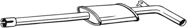 Tłumik środkowy BOSAL 280-291