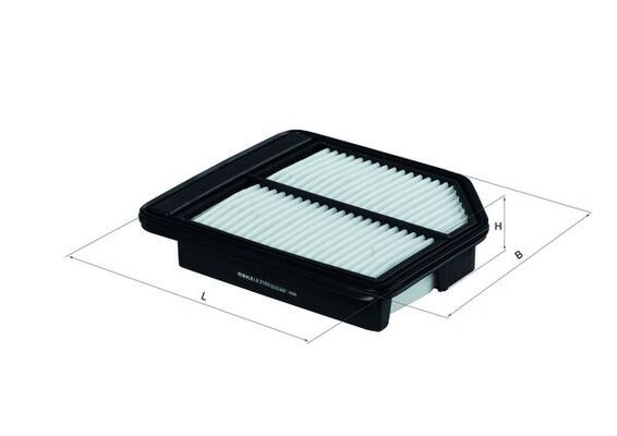 Filtr powietrza MAHLE LX2123