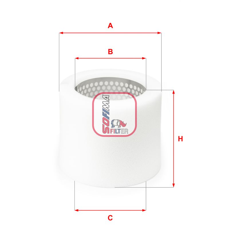 Filtr powietrza SOFIMA S 9780 A