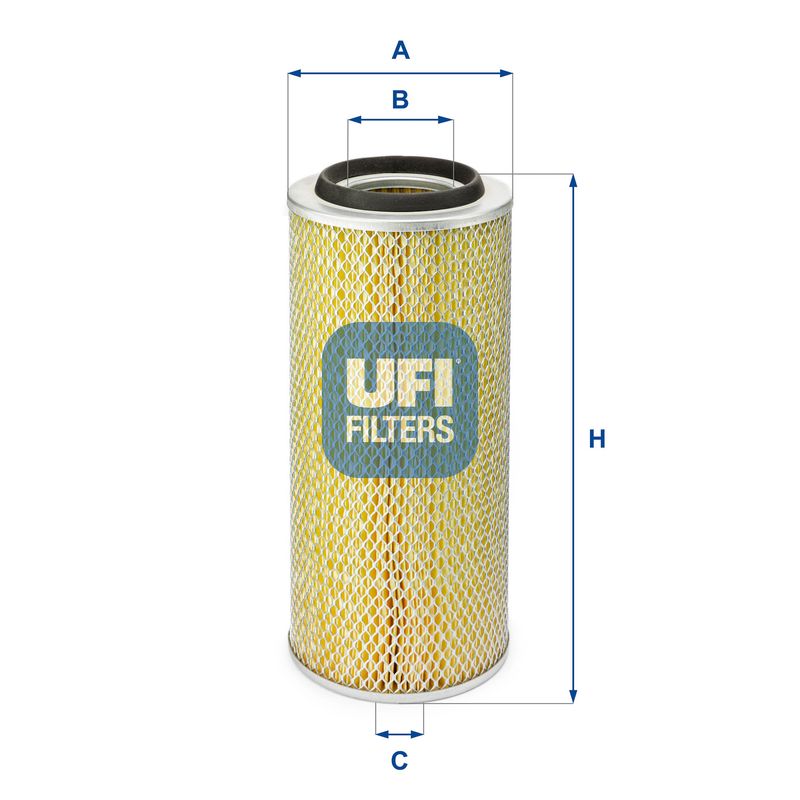 Filtr powietrza UFI 27.828.00