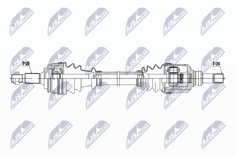 Wał napędowy NTY NPW-PE-049