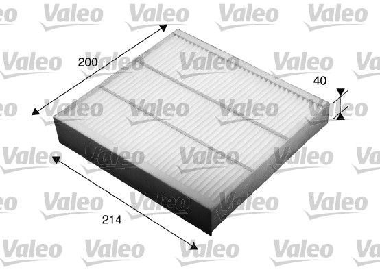 Filtr, wentylacja przestrzeni pasażerskiej VALEO 715532