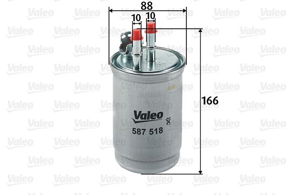 Filtr paliwa VALEO 587518