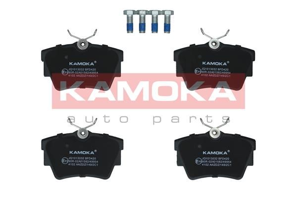 Zestaw klocków hamulcowych, hamulce tarczowe KAMOKA JQ1013032
