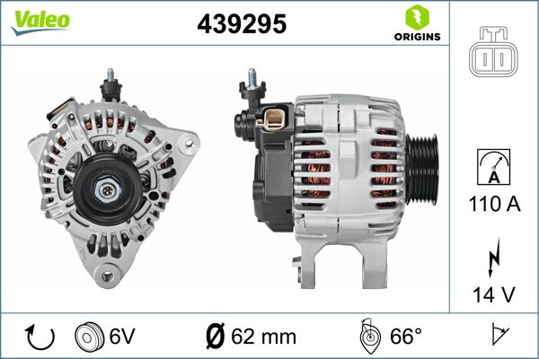 Alternator VALEO 439295