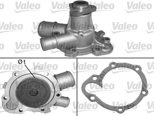 Pompa wody, chłodzenie silnika VALEO 506286