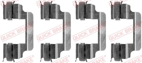 Zestaw akcesoriów, klocki hamulcowe QUICK BRAKE 109-1231