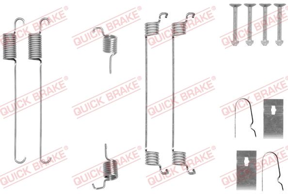 Zestaw akcesoriów, szczęki hamulcowe QUICK BRAKE 105-0007