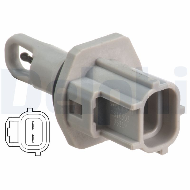 Czujnik, temperatura powietrza dolotowego DELPHI TS10503