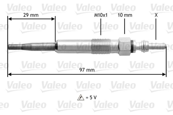 Świeca żarowa VALEO 345125
