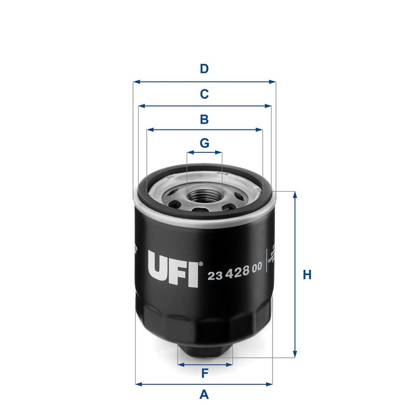 Filtr oleju UFI 23.428.00