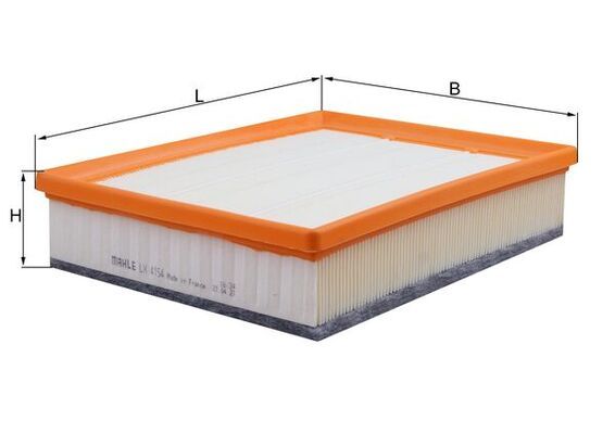 Filtr powietrza KNECHT LX 4154