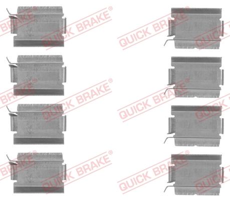 Zestaw akcesoriów, klocki hamulcowe QUICK BRAKE 109-1820