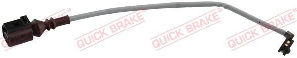 Styk ostrzegawczy, zużycie okładzin hamulcowych QUICK BRAKE WS 0466 A