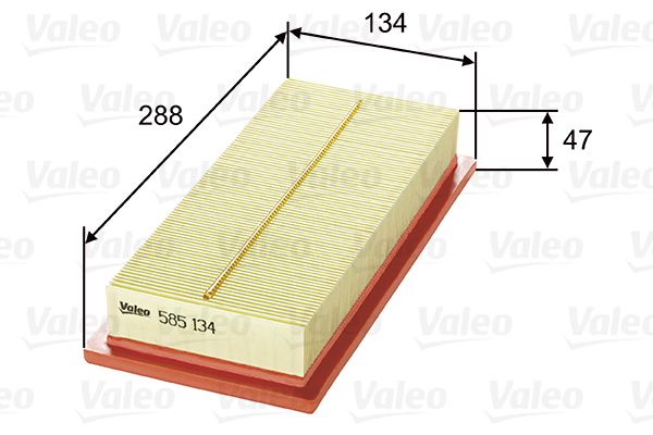 Filtr powietrza VALEO 585134