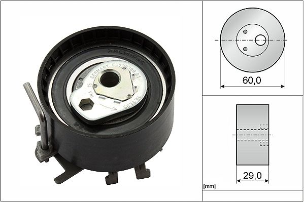 Rolka napinacza, pasek rozrządu INA 531 0404 10