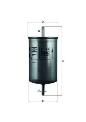 Filtr paliwa KNECHT KL 85