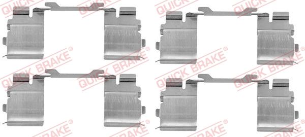 Zestaw akcesoriów, klocki hamulcowe QUICK BRAKE 109-1730