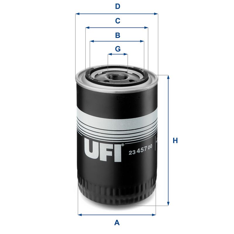 Filtr oleju UFI 23.457.00