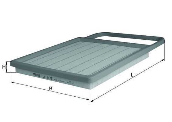 Filtr powietrza KNECHT LX 1475