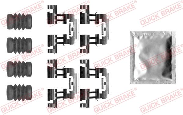 Zestaw akcesoriów, klocki hamulcowe QUICK BRAKE 109-0025