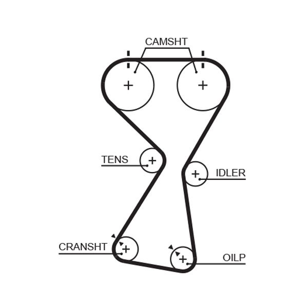 Pasek rozrządu GATES 5534XS