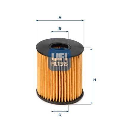 Filtr oleju UFI 25.060.00