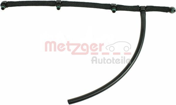 Wąż, paliwo na przelewie METZGER 0840022