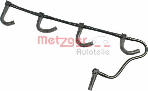 Wąż, paliwo na przelewie METZGER 0840093