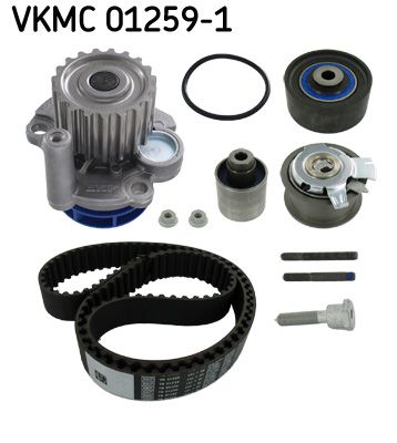 Pompa wody + zestaw paska rozrządu SKF VKMC 01259-1
